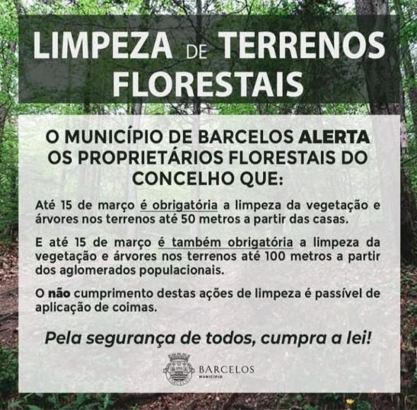 Informação - limpeza de terrenos