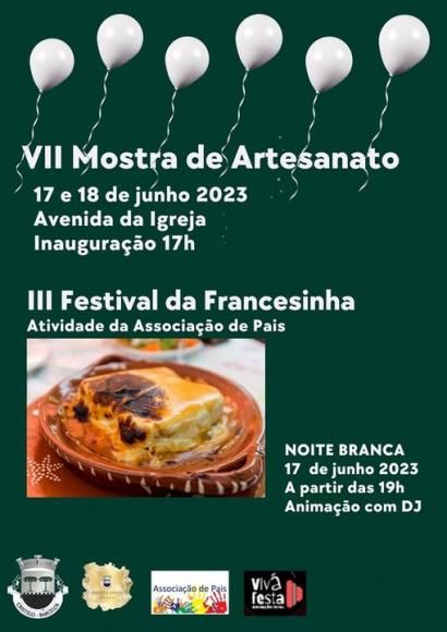 VII Mostra de Artesanato III Festival da Francesinha