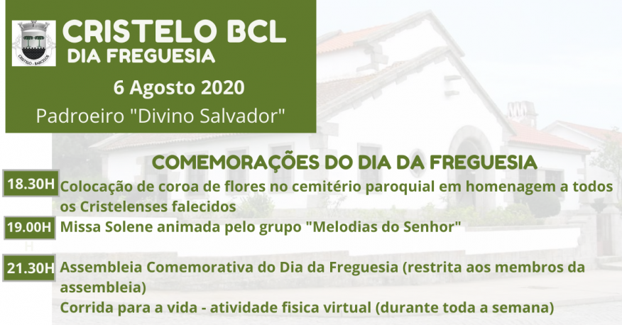 Comemorações Dia da Freguesia 2020