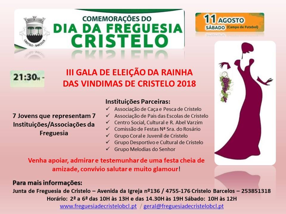 III Gala Rainha das Vindimas Cristelo 2018