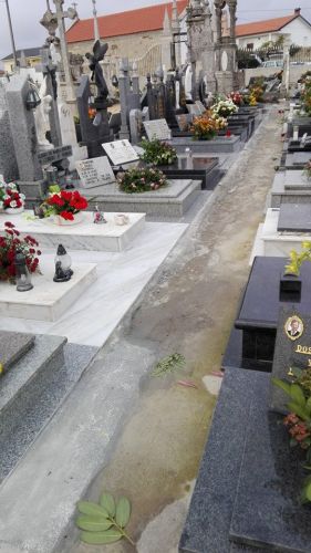 3ª Fase requalificação do Cemitério (parte de cima - lateral esquerda)